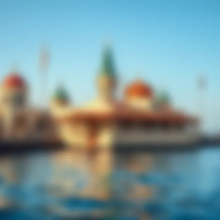 Cultural attractions reflecting the heritage of Abu Dhabi along the waterfront