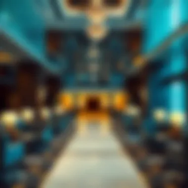 Reception Area of a Dubai Hotel Reception area of a Dubai hotel