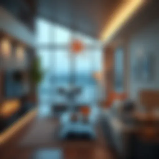 Modern Luxury Living in the Bay Area Modern luxury apartment in Bay area