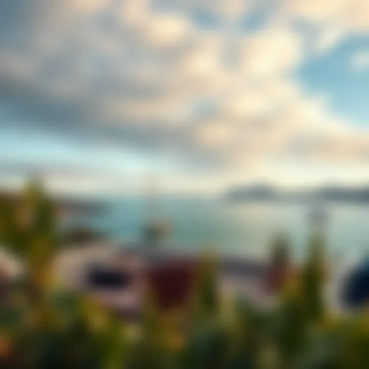 Breathtaking Waterfront Views in the Bay Scenic waterfront view of Bay properties