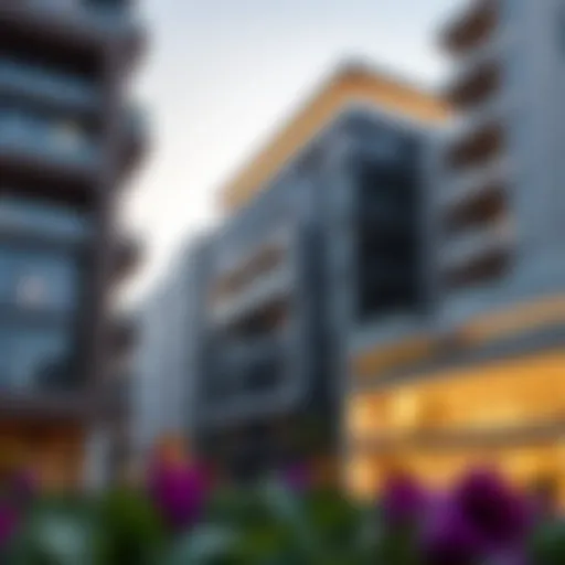 View of Al Ghurair Properties in Deira showcasing modern architecture