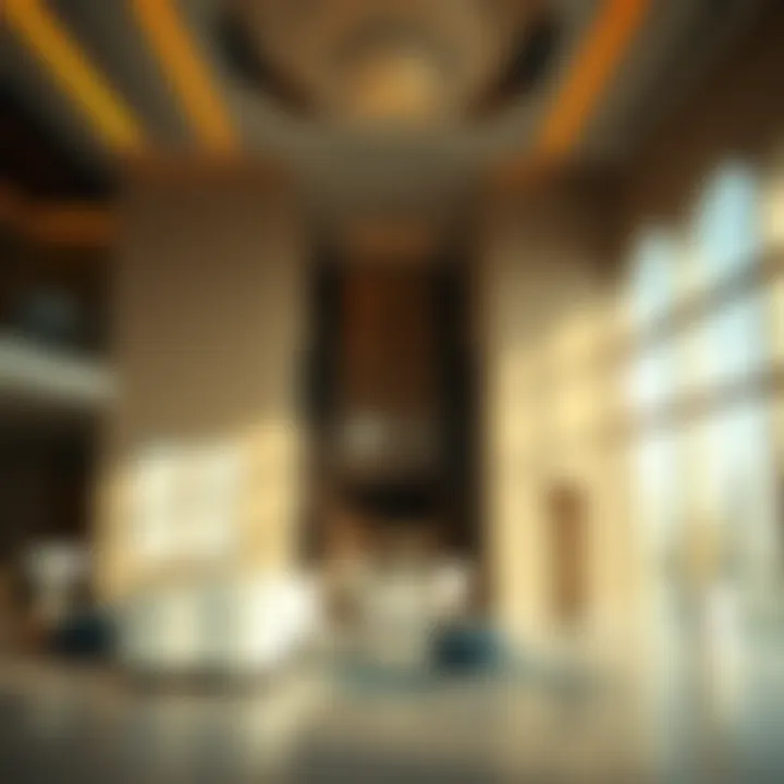 Luxurious amenities inside Al Manara Tower