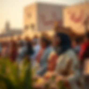Cultural Celebration in Al Warqa Cultural event in Al Warqa celebrating local traditions