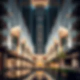 Stunning architectural design of Almaya DIFC