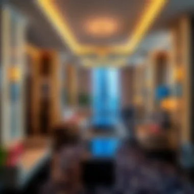 Interior View of I-Rise Tower Modern Amenities Interior view highlighting the modern amenities of the I-Rise Tower