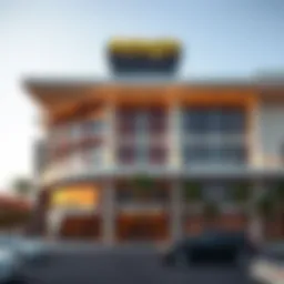 Exterior view of Aparthotel Adagio Dubai Deira showcasing modern architecture