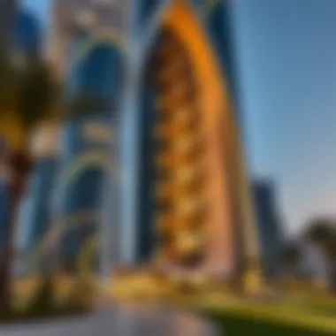 Architectural design features of Arc Tower C