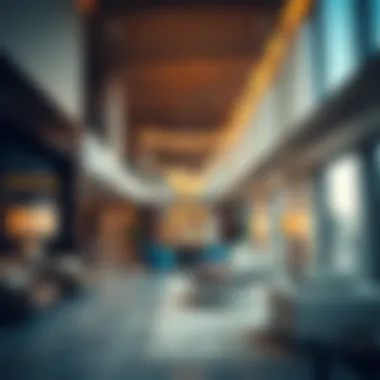 Luxurious residential space inside Arc Tower C