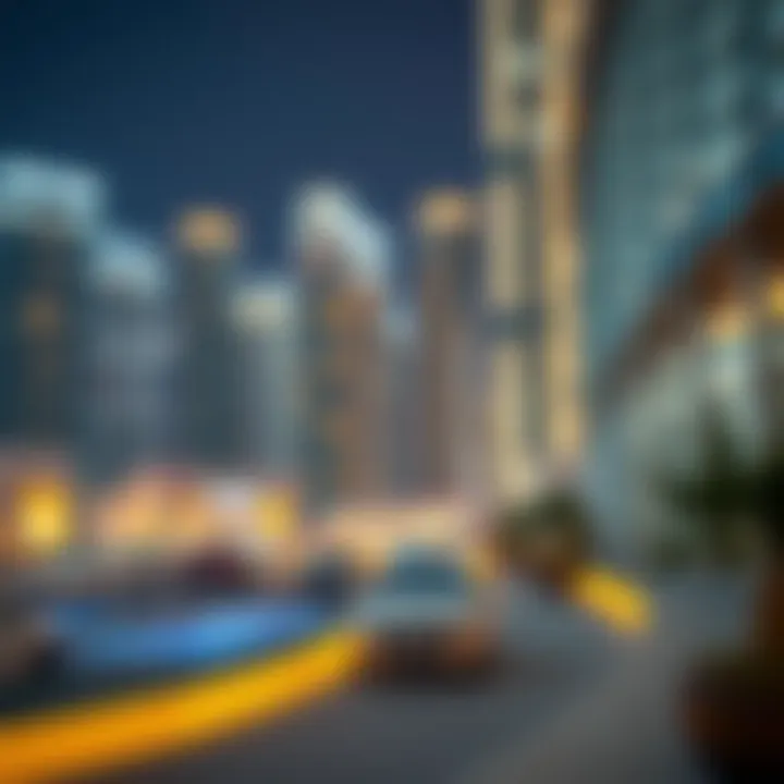 An infographic illustrating market trends in Dubai's real estate sector.