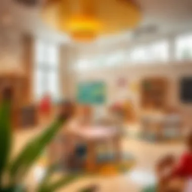 Engaging Learning Spaces at Blossom Nursery Engaging classroom environment at Blossom Nursery