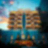 Stunning facade of Boulevard Point showcasing modern architecture