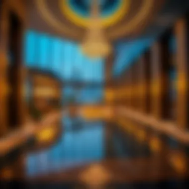 Luxurious amenities within the Capital Golden Tower