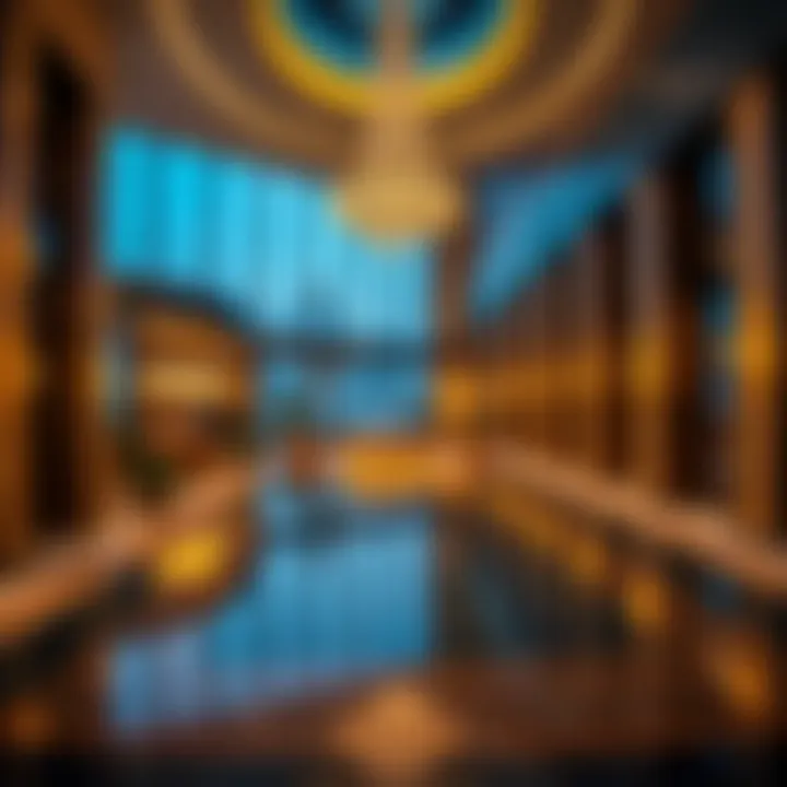 Luxurious amenities within the Capital Golden Tower