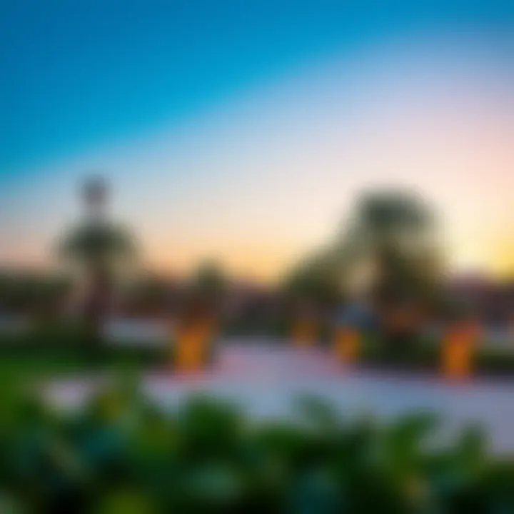 Community Features of Cedar Emaar Community amenities including parks and recreation areas