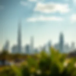 Modern skyline of Dubai representing career opportunities