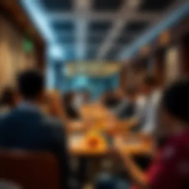 Professional networking event in Dubai