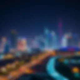 Vibrant skyline of Choueifat Sufouh