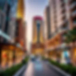 Architectural marvel of City Walk Dubai