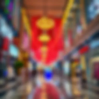 Vibrant Shopping Atmosphere Inside Citywalk Mall Interior shot highlighting the vibrant shopping atmosphere at Citywalk Mall