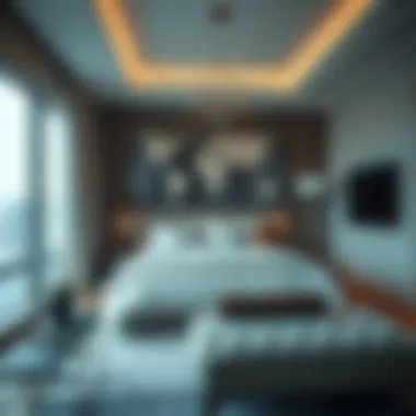 Luxurious room interior in Dubai Investment Park for rental