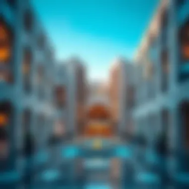 Architectural Beauty of Aqaya A stunning view of Aqaya's architectural design