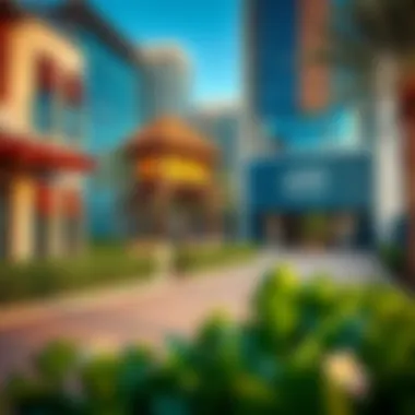 Community amenities surrounding Creek Edge Tower 1