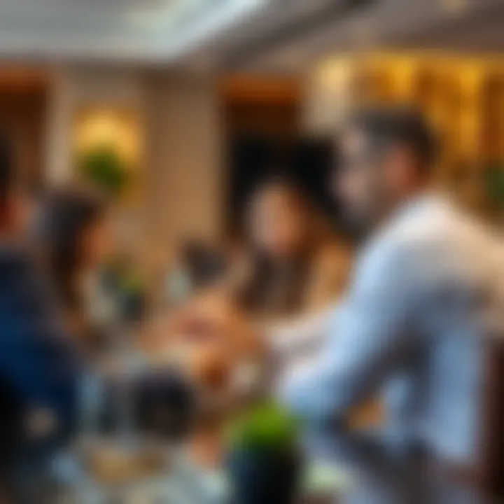 Client Engagement in Investment Decisions Clients engaging in a meeting discussing investment