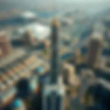 Damac's Impact on Dubai's Skyline Aerial view of Dubai's skyline with Damac projects
