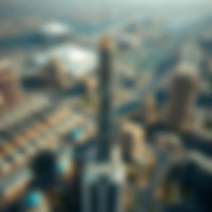 Damac's Impact on Dubai's Skyline Aerial view of Dubai's skyline with Damac projects