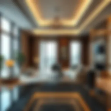 Luxury Interiors in Damac Developments A luxurious Damac interior showcasing elegance