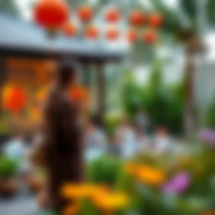 Cultural elements and community events reflecting the lifestyle at Desco Discovery Gardens