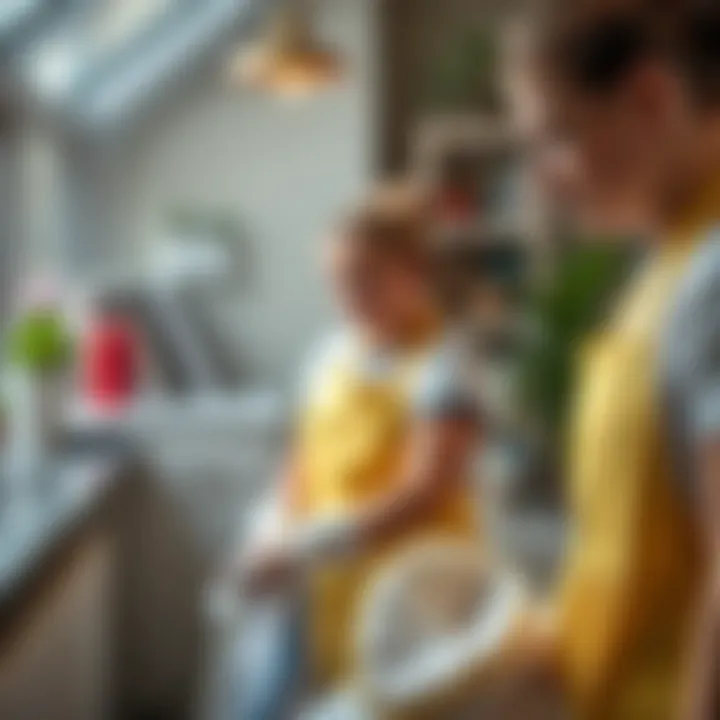 Professional cleaning team in action demonstrating high service quality