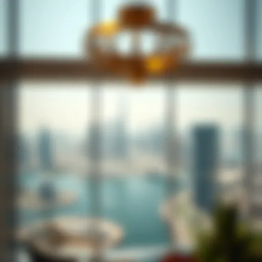 A panoramic view of Dubai's skyline showcasing modern architecture