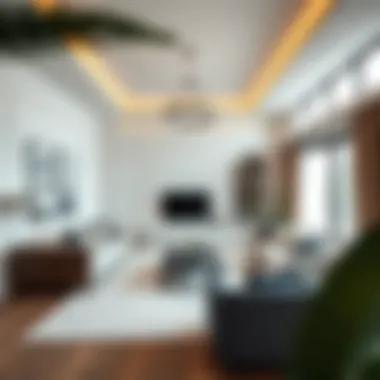 Elegant Living Room Design Elegant living room showcasing modern decor and color harmony