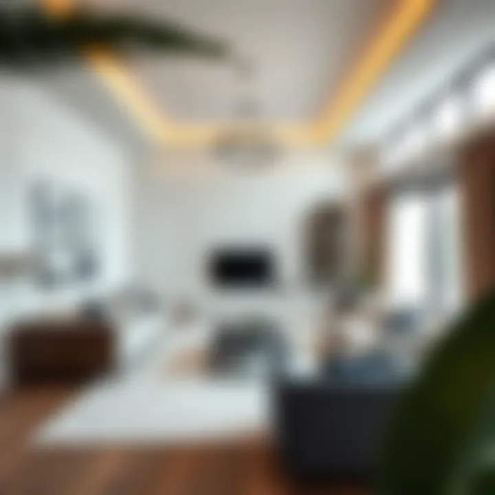 Elegant Living Room Design Elegant living room showcasing modern decor and color harmony