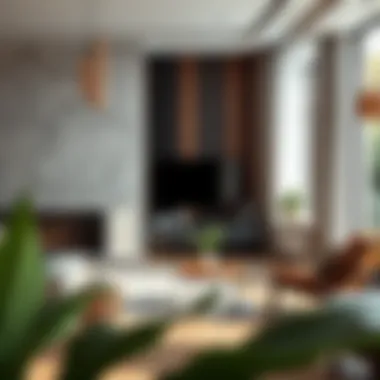 Textures and Materials in Interior Design Variety of textures and materials in home interior