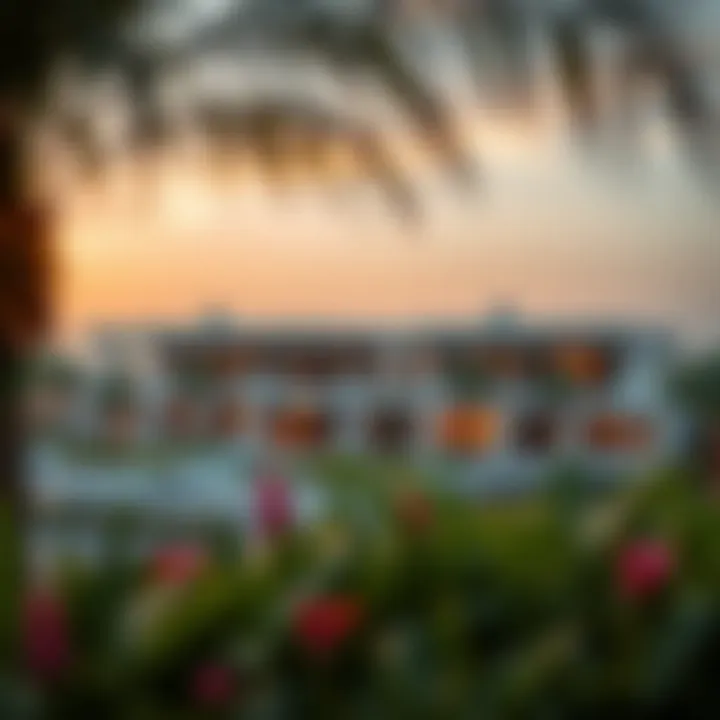 Scenic view of Emaar villa community