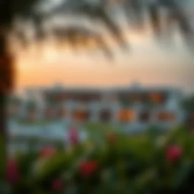 Scenic Community Surroundings of Emaar Villas Scenic view of Emaar villa community