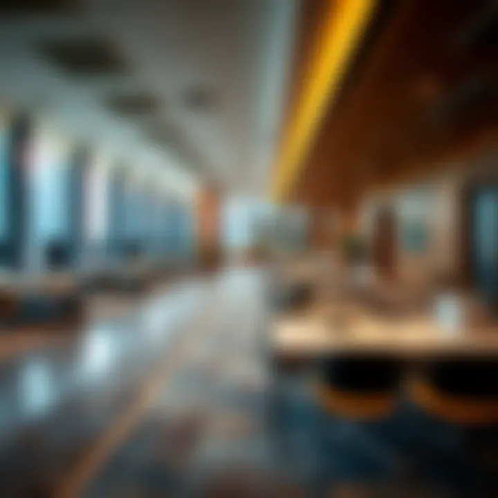 Functional Business Spaces in Emirates NBD Onyx Tower Business facilities within Emirates NBD Onyx Tower highlighting functionality