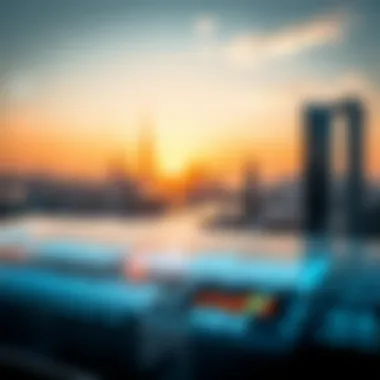 Interactive real estate market trends visualized through graphs and charts