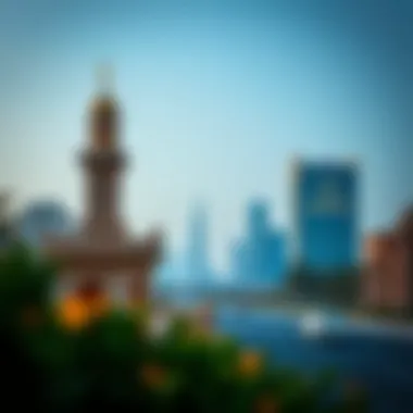 Cultural Landmarks Along Sheikh Mohammed Bin Zayed Road Cultural landmarks that reflect the heritage of Dubai alongside Sheikh Mohammed Bin Zayed Road