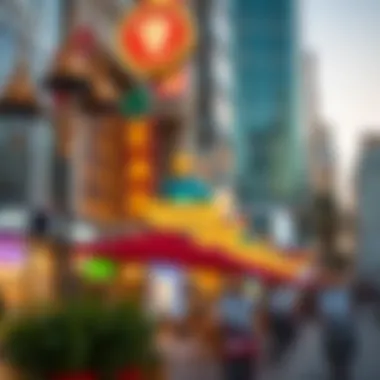 Vibrant local attractions in Downtown Dubai
