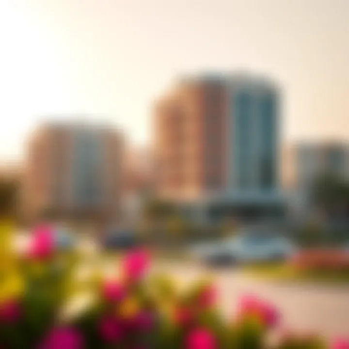 Surrounding area showcasing community features near Al Abbas Building 2