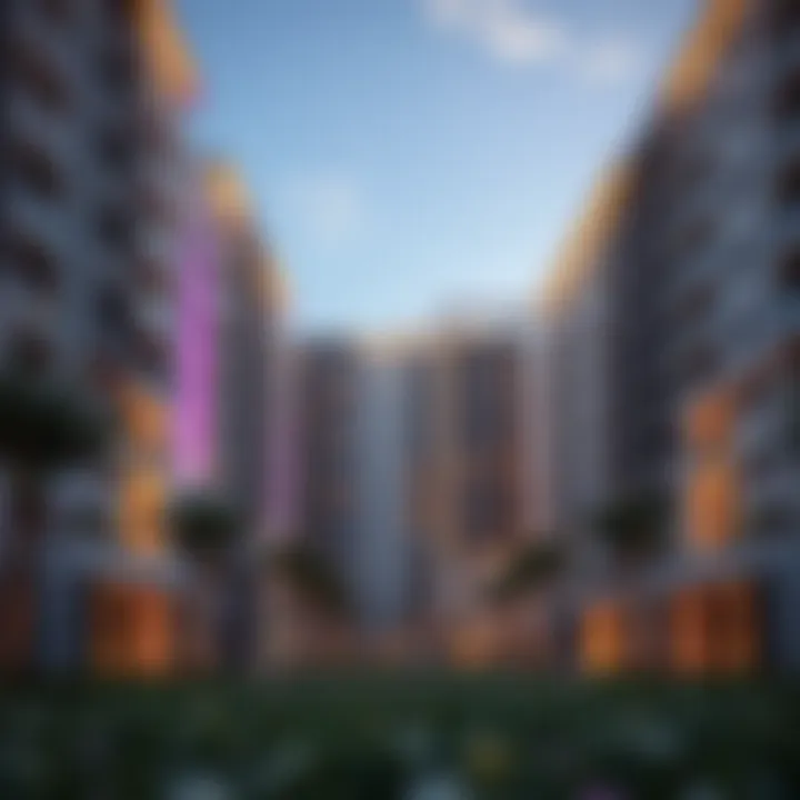 Modern Residential Complex in Al Khan A modern residential complex in Al Khan