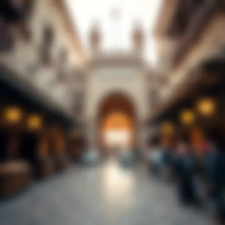 Historical architecture of Al Mina Souk