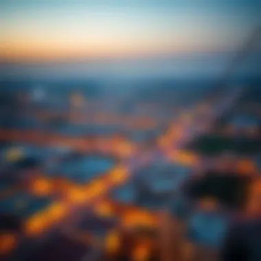 Aerial View of Al Quoz Aerial view of Al Quoz showcasing its vibrant urban landscape