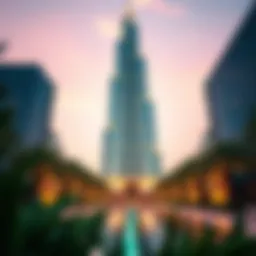 Architectural overview of Al Wasl Tower highlighting its unique structure