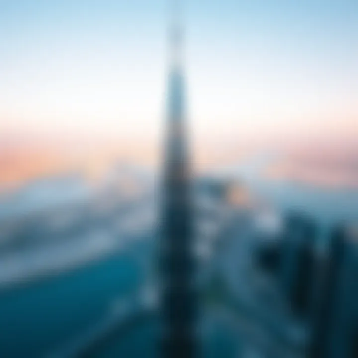 Panoramic view from the top of Al Wasl Tower showcasing Dubai's landscape