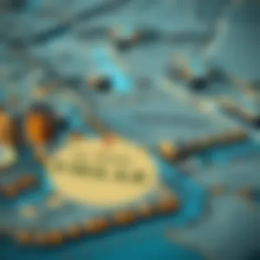 Map highlighting Al Wasl Village's strategic location within Dubai