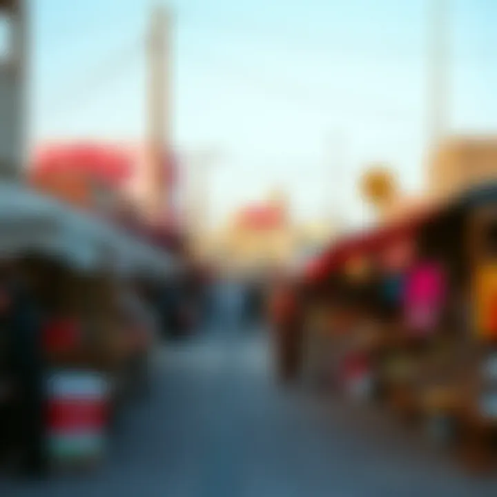 Local markets reflecting the cultural vibrancy of Al Zahra